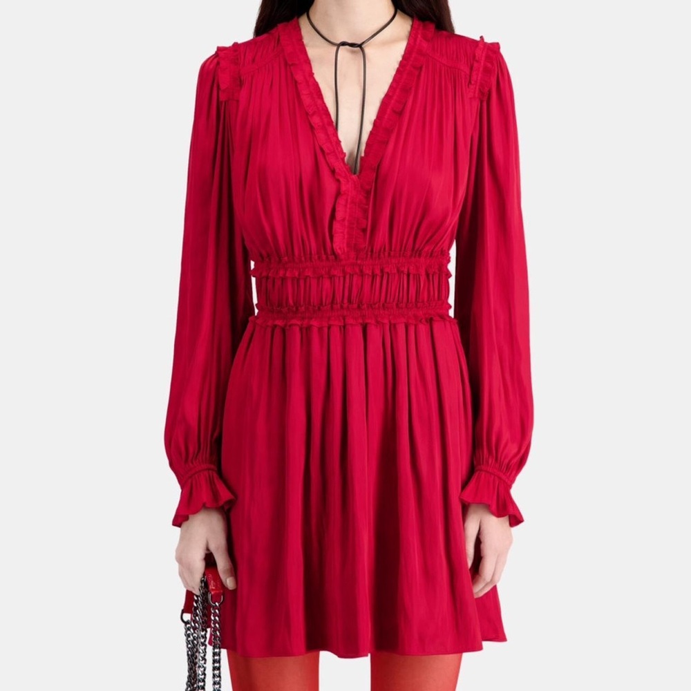 ✔️56 BNWT THE KOOPLES RED DRESS RETAIL $275